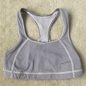 Lululemon Grey Sports Bra XS